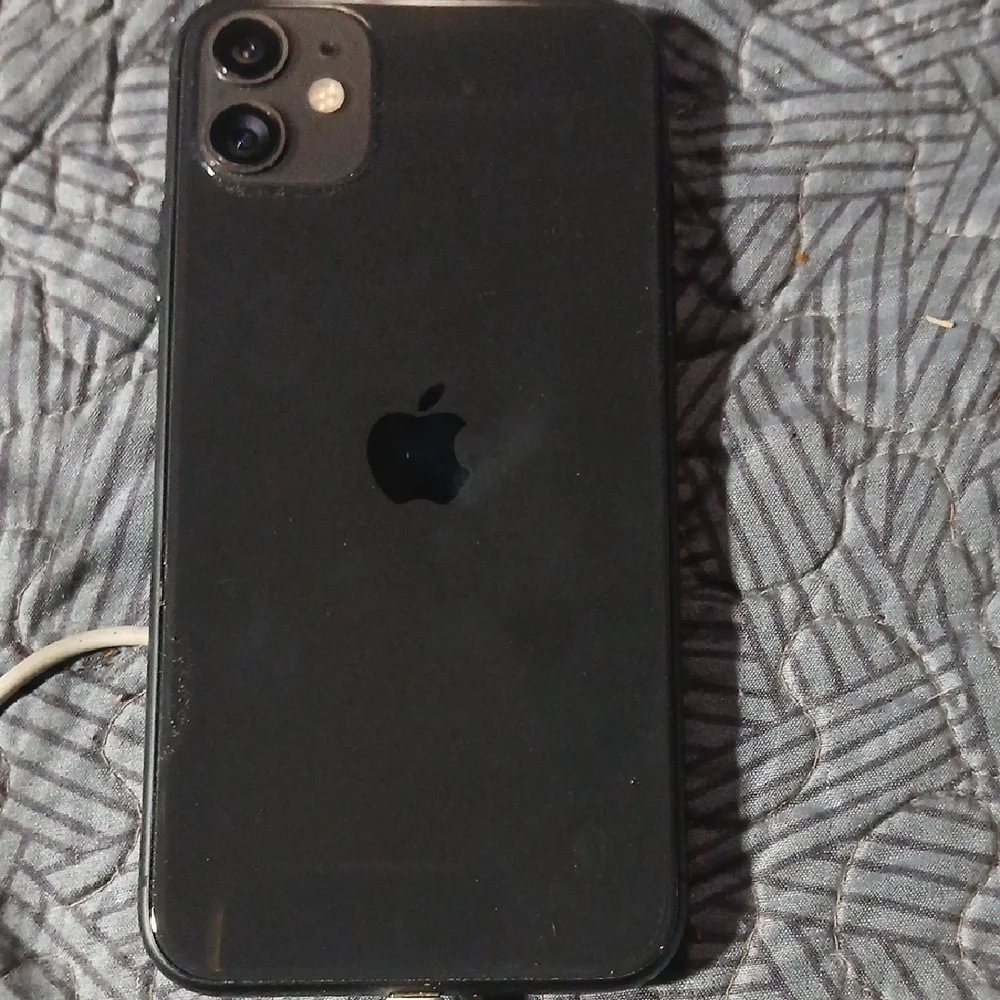 Apple Black Smartphone